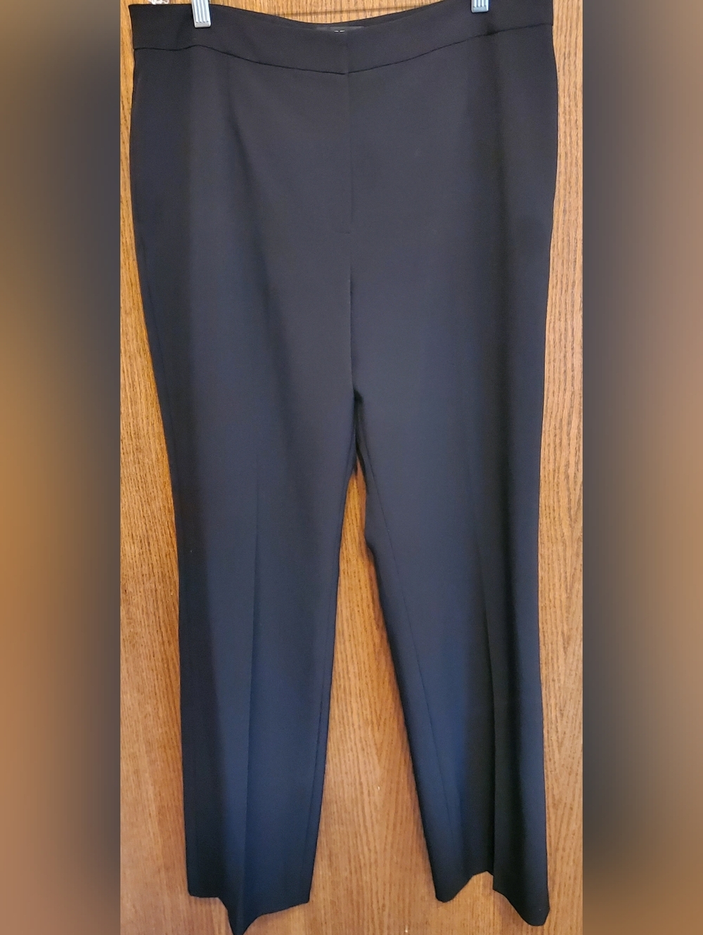 Classic Black Tailored Trousers for Women 36" Waist, 32" Inseam, 42" Length